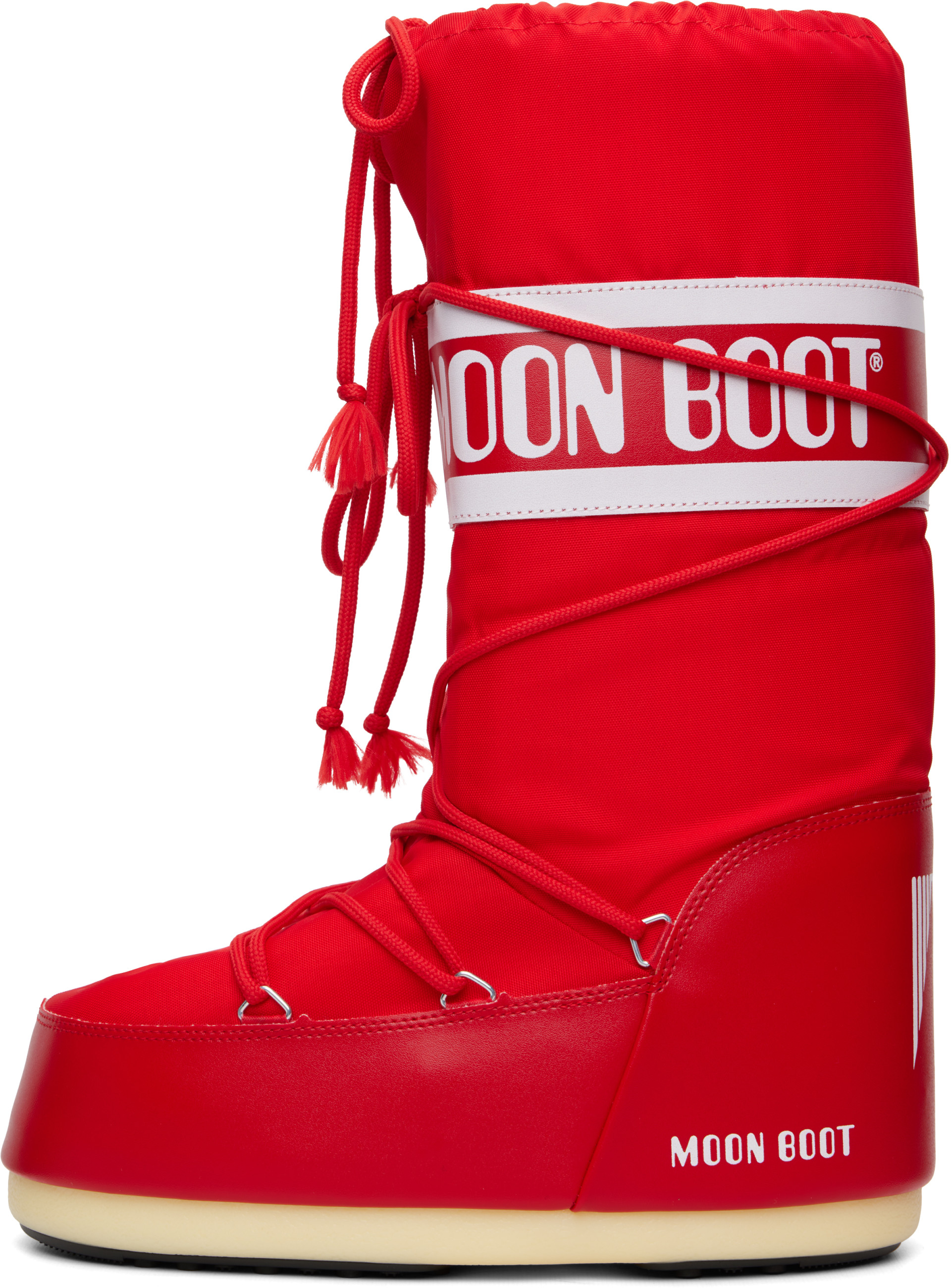 Moon Boot - Red Icon Nylon Boots