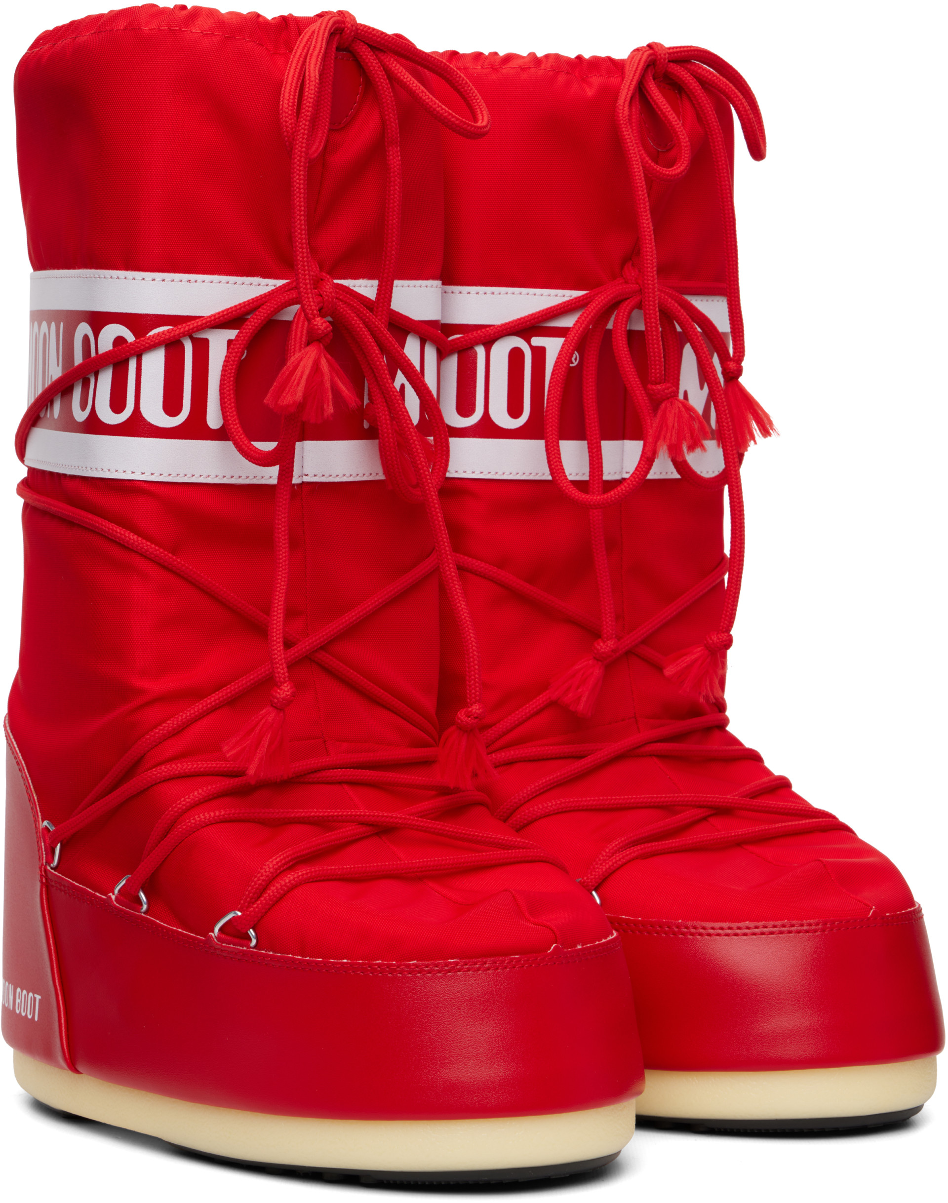 Moon Boot - Bottes Icon rouges en nylon