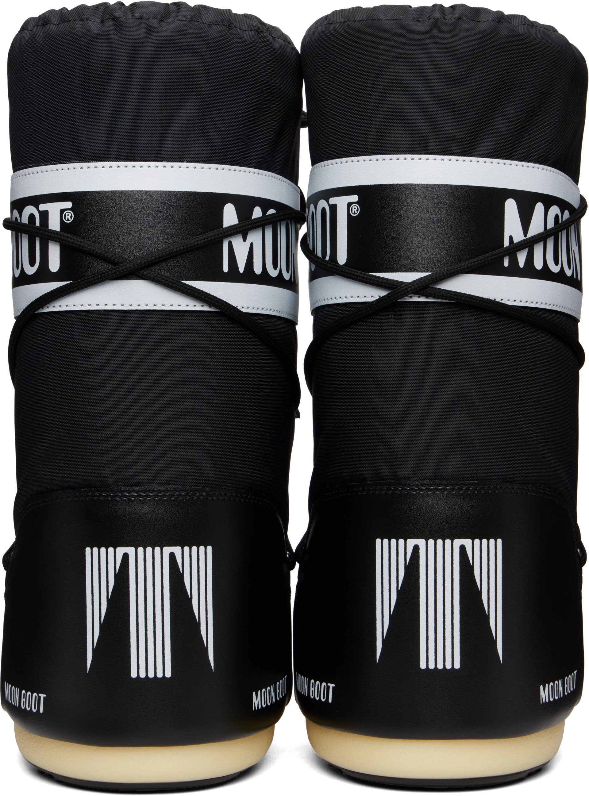 Moon Boot - Bottes Icon noires en nylon