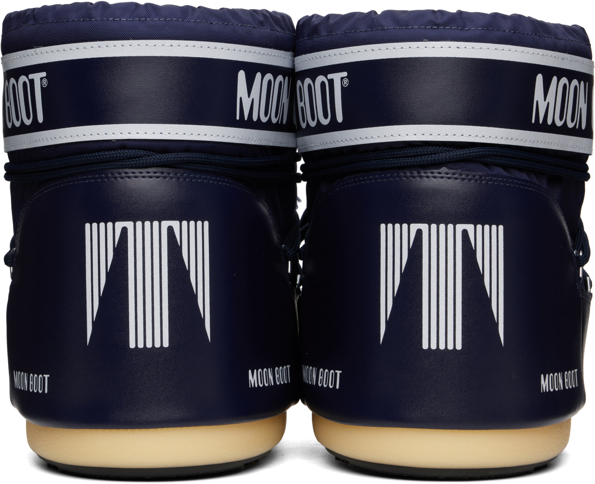 Moon Boot - Bottines Icon bleu marine en nylon