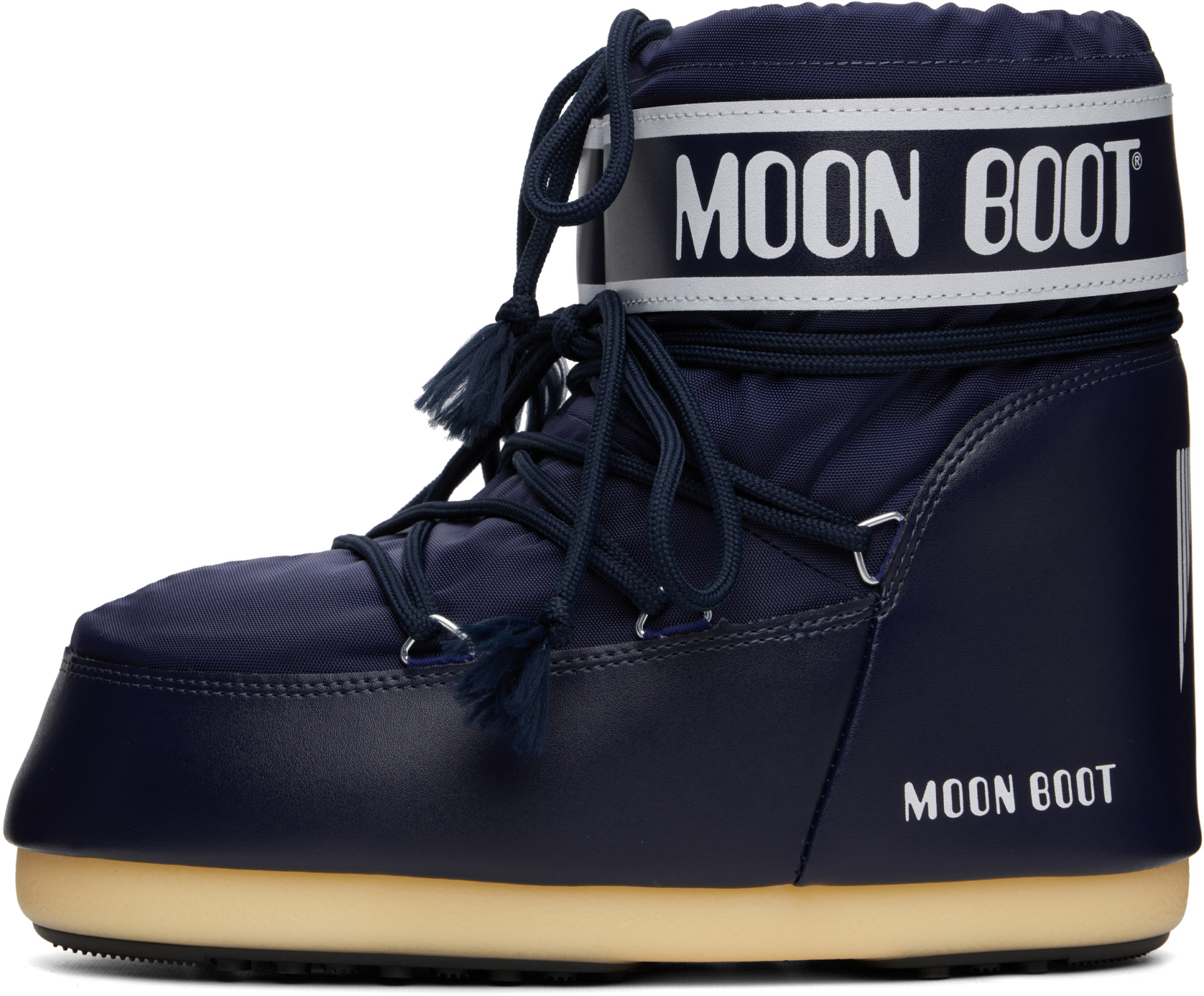 Moon Boot - 海军蓝 Icon Low Nylon 踝靴
