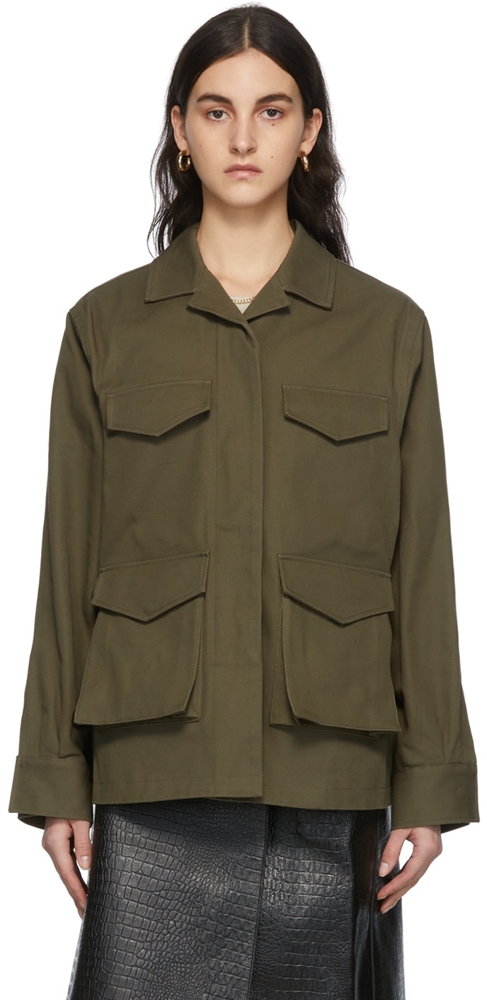 Totême khaki army jacket