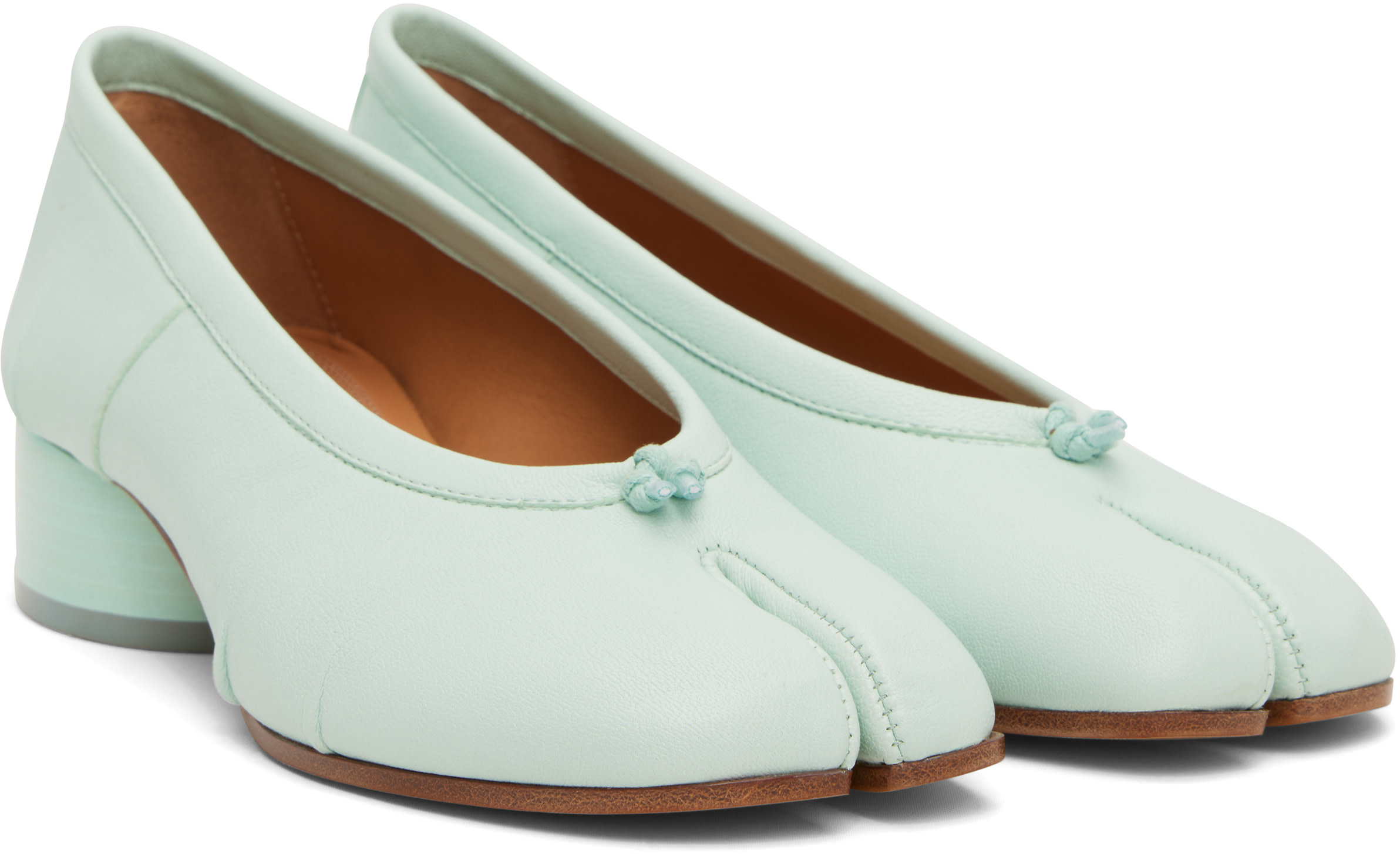 Maison Margiela - Blue Tabi Ballerina Heels