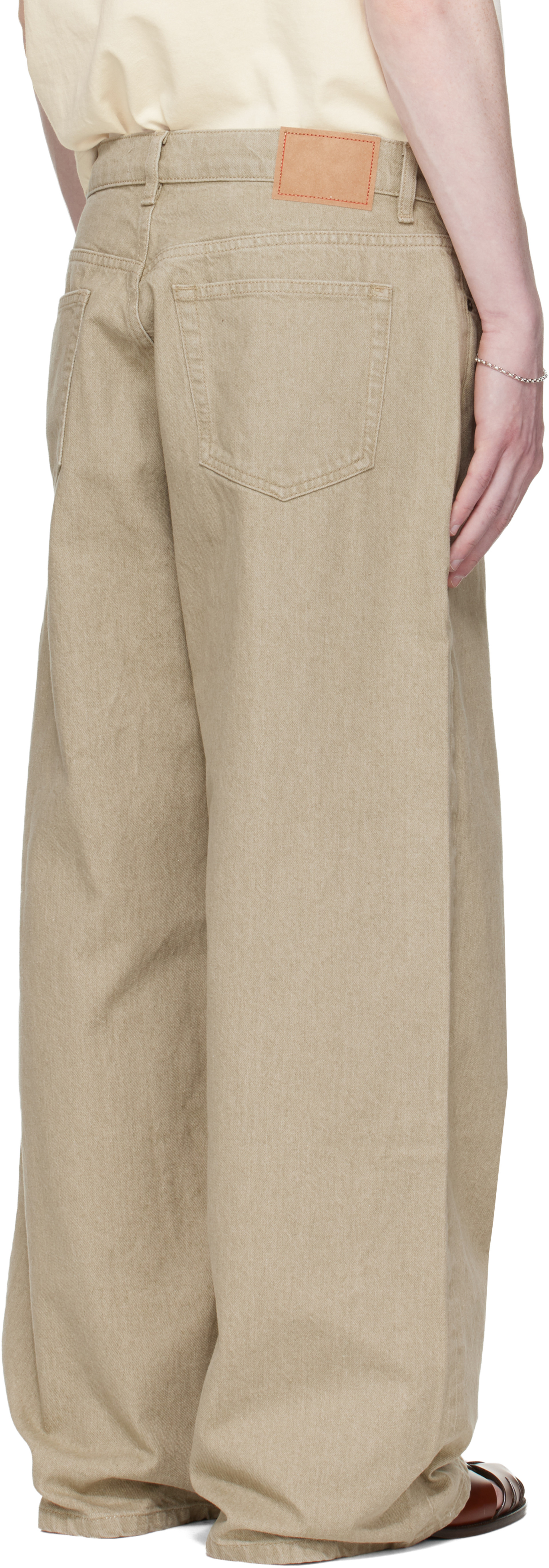 JEANERICA - Beige Brera Jeans — Image 3