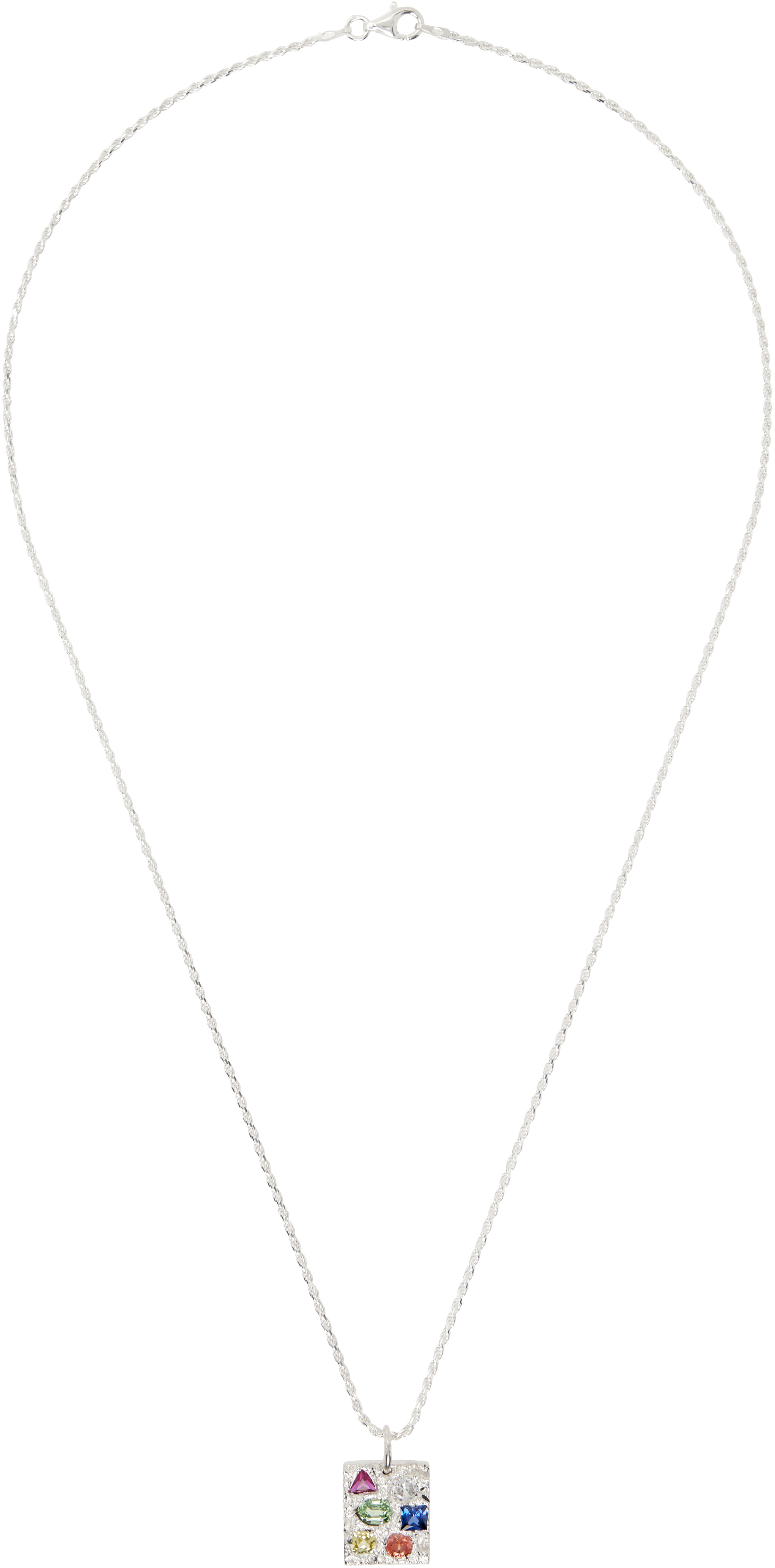 Bleue Burnham - Cottage Rose Garden Pendant Necklace - Image 1