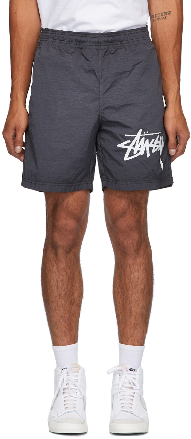 Nike: Black Stüssy Edition NRG Water Shorts | SSENSE Canada