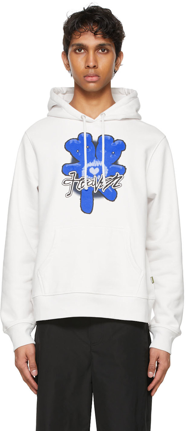 Marc Jacobs Heaven: White Heaven by Marc Jacobs Lover Bear Hoodie