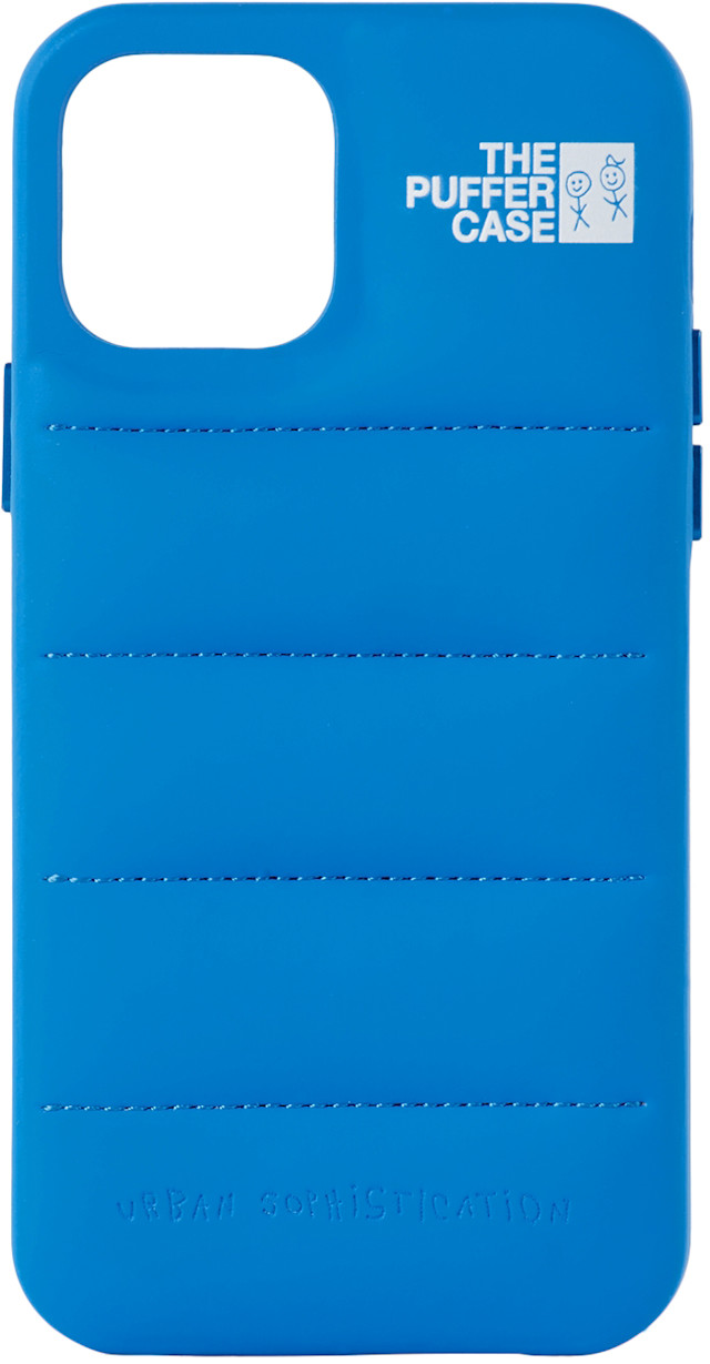 Urban Sophistication: ブルー The Puffer iPhone 12/12 Proケース