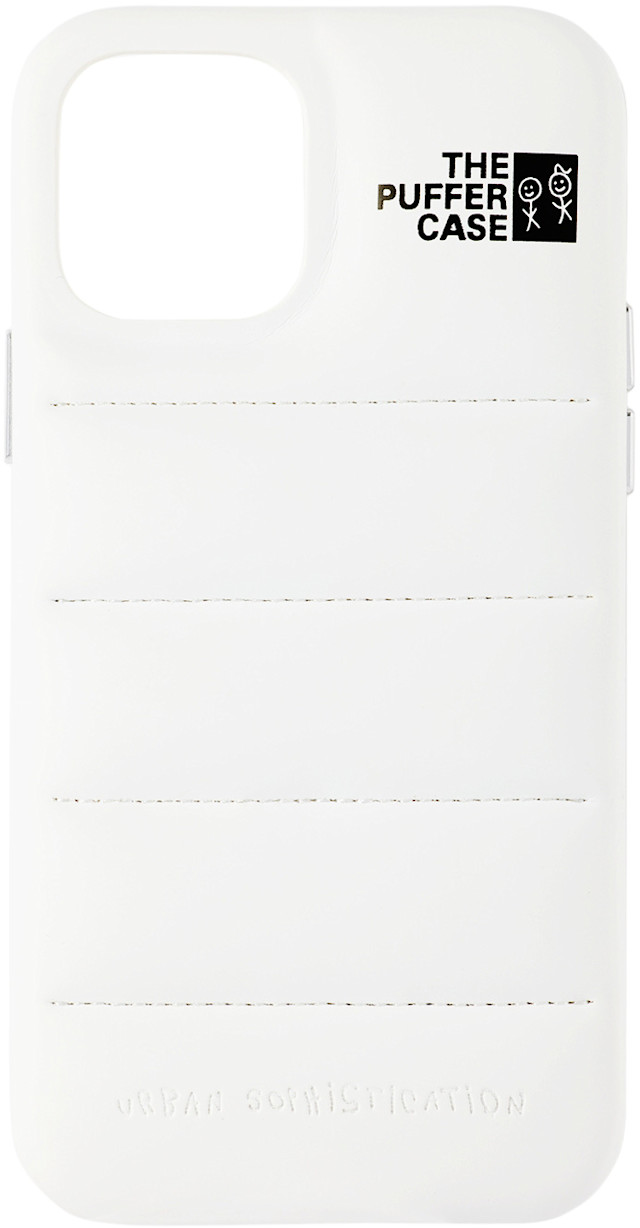 UrbanSophistication THE PUFFER CASEホワイト the-puffer-case-oat-milk-