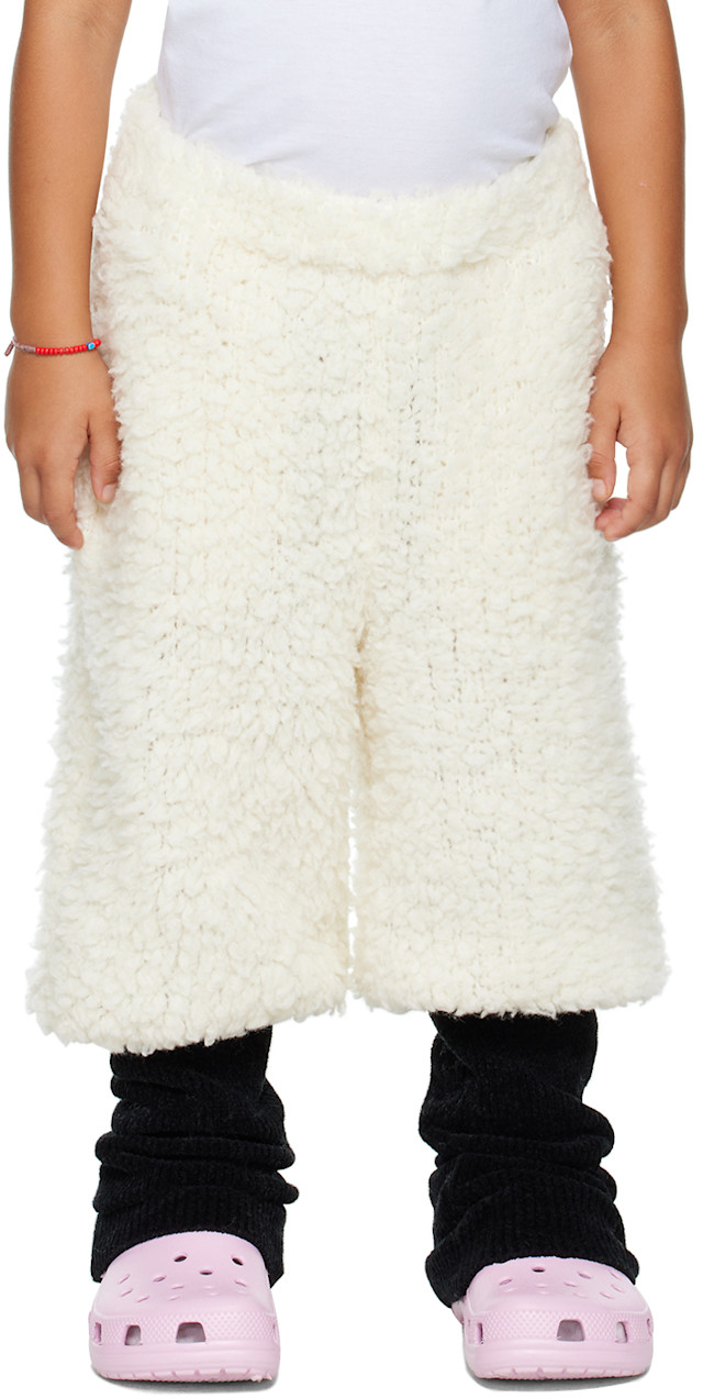 doublet 未使用品 SHEEP WANNABE KNIT PANTS ニットパンツ 定価83600円 パンツ ホワイト ブラック メンズ ダブレット【中古】4-1026A∞ doublet: Kids Off-White Sheep Wannabe Knit Pants | SSENSE Denmark