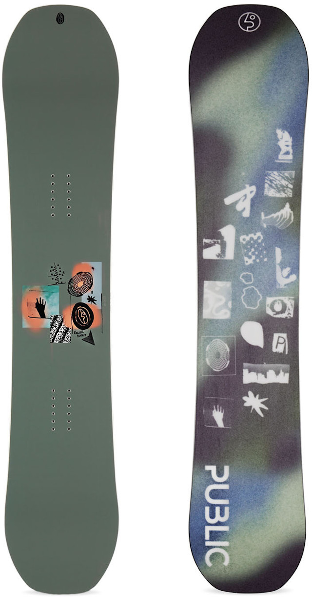 PUBLIC Snowboards: グレー Darrell Mathes Public Display