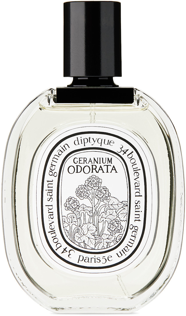 diptyque: Geranium Odorata Eau De Toilette, 100 mL | SSENSE Canada diptyque: Geranium Odorata Eau De Toilette, 100 mL | SSENSE Canada