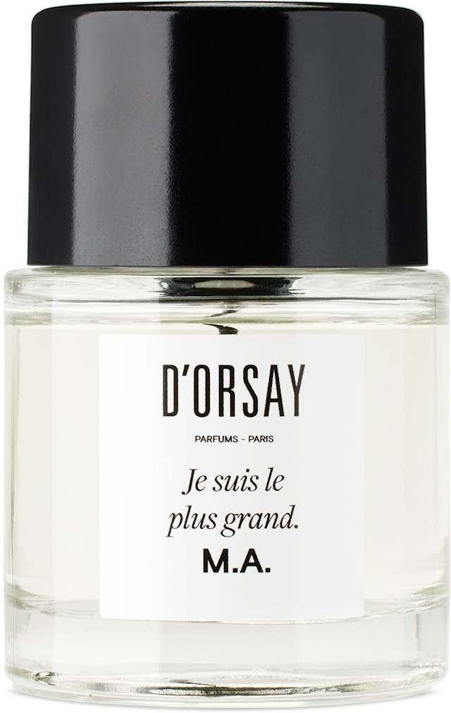 香水(ユニセックス) D'ORSAY Je suis le plus grand M.A. 50ml Eau de Parfum Je suis le plus grand. M.A. | Travel Size – Maison D