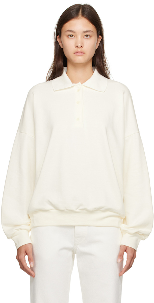 The Row: Off-White Corzas Polo | SSENSE