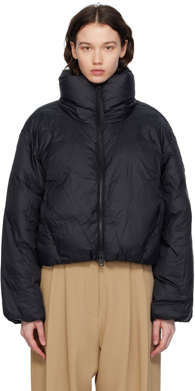 Canada Goose: Black Spessa Down Jacket | SSENSE