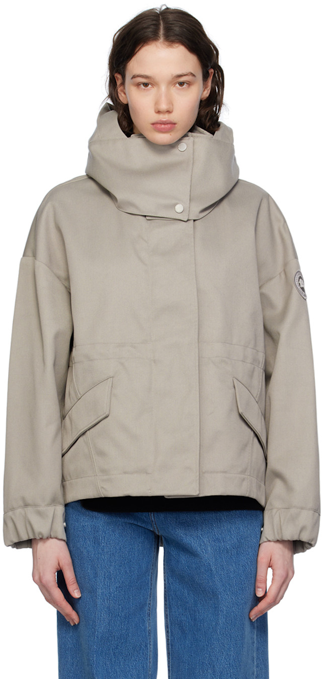 Canada Goose: Gray Olivine Jacket | SSENSE