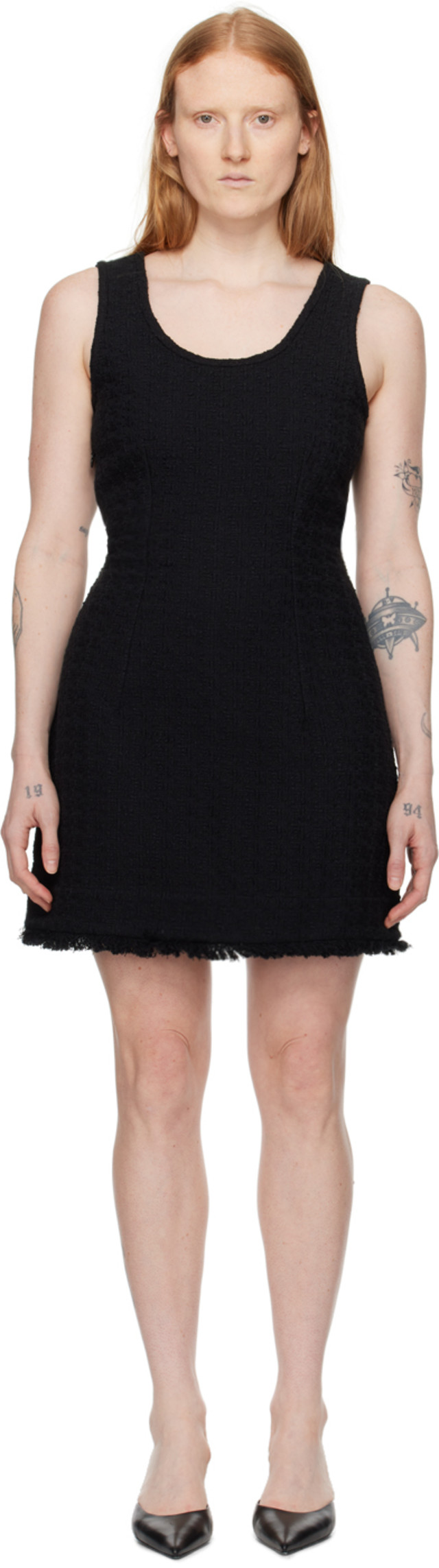 proenza mini dress Proenza Schouler White Label Women's Cotton-Linen Minidress - Off White