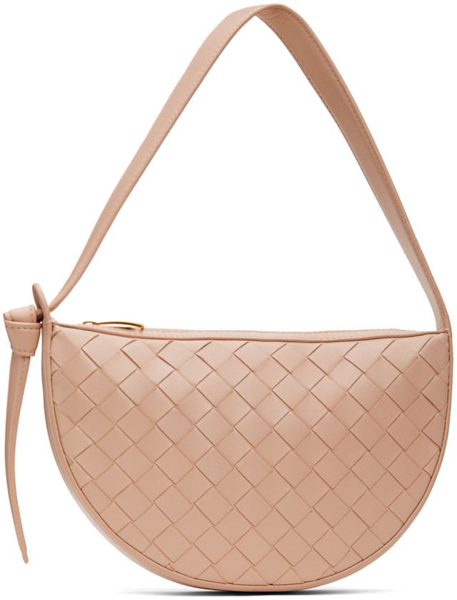 バッグ Risa BOTTEGA VENETA FLIP SEQUINS SHOU Bottega Veneta: Pink Mini Sunrise Bag | SSENSE Canada
