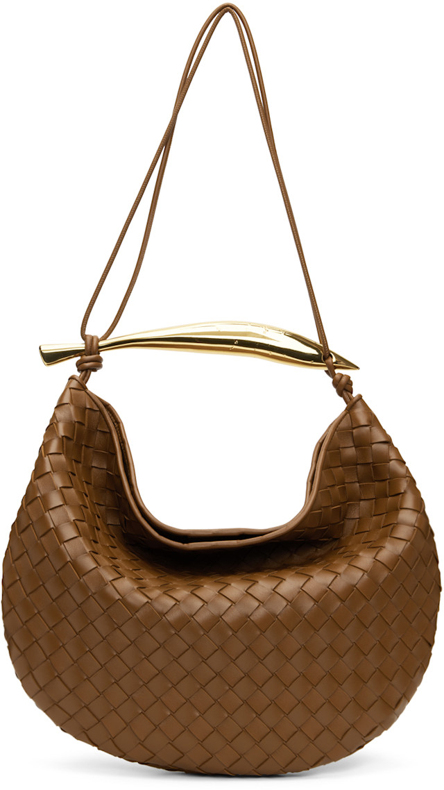 Bottega Veneta: Tan Medium Sardine Bag | SSENSE