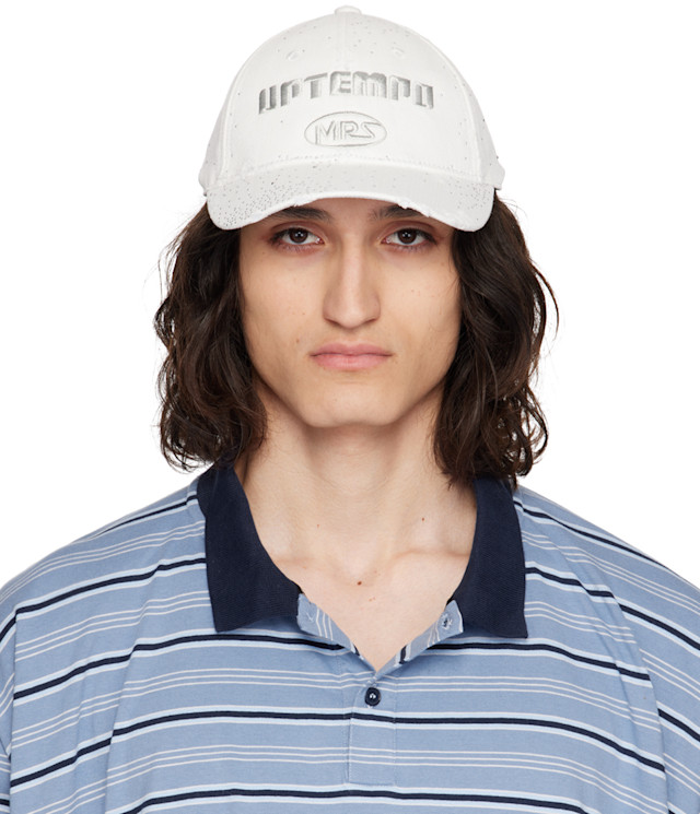 Martine Rose: White Rolled Back Cap | SSENSE Canada