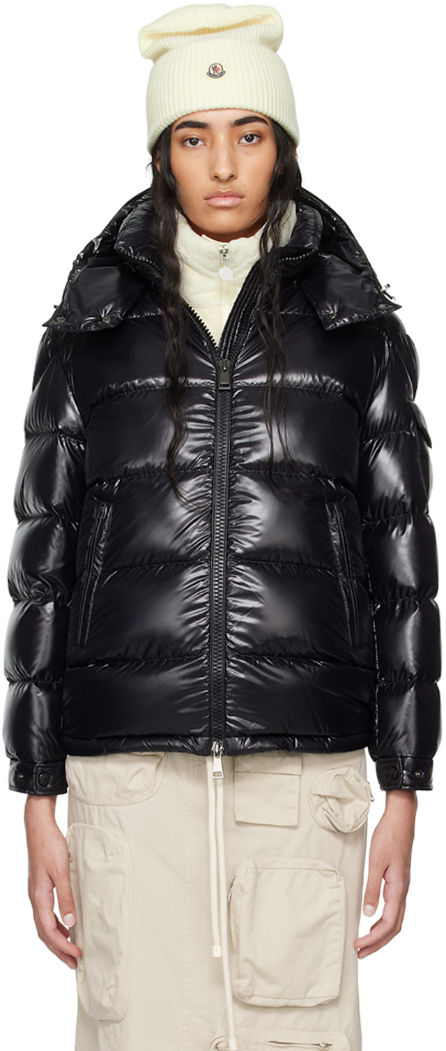 Moncler: Black Maire Down Jacket | SSENSE