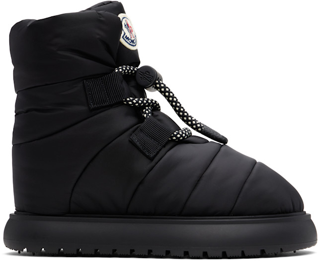Moncler: ブラック Gaia Pull スノーブーツ | SSENSE 日本