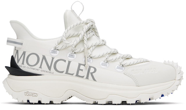 Moncler: White Trailgrip Lite 2 Sneakers | SSENSE