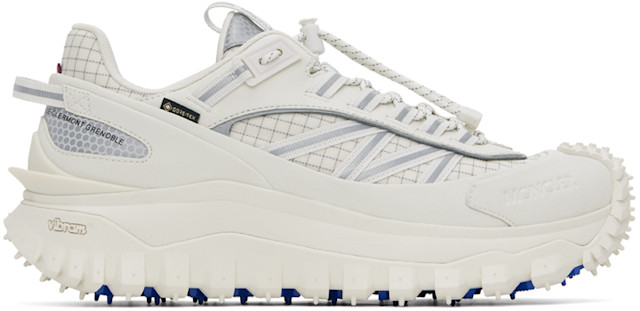 s*w様 【希少】MONCLER Trailgrip トレイルグリップ Moncler: White Trailgrip GTX Sneakers | SSENSE