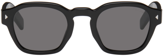 Prada Eyewear: Black Square Sunglasses | SSENSE