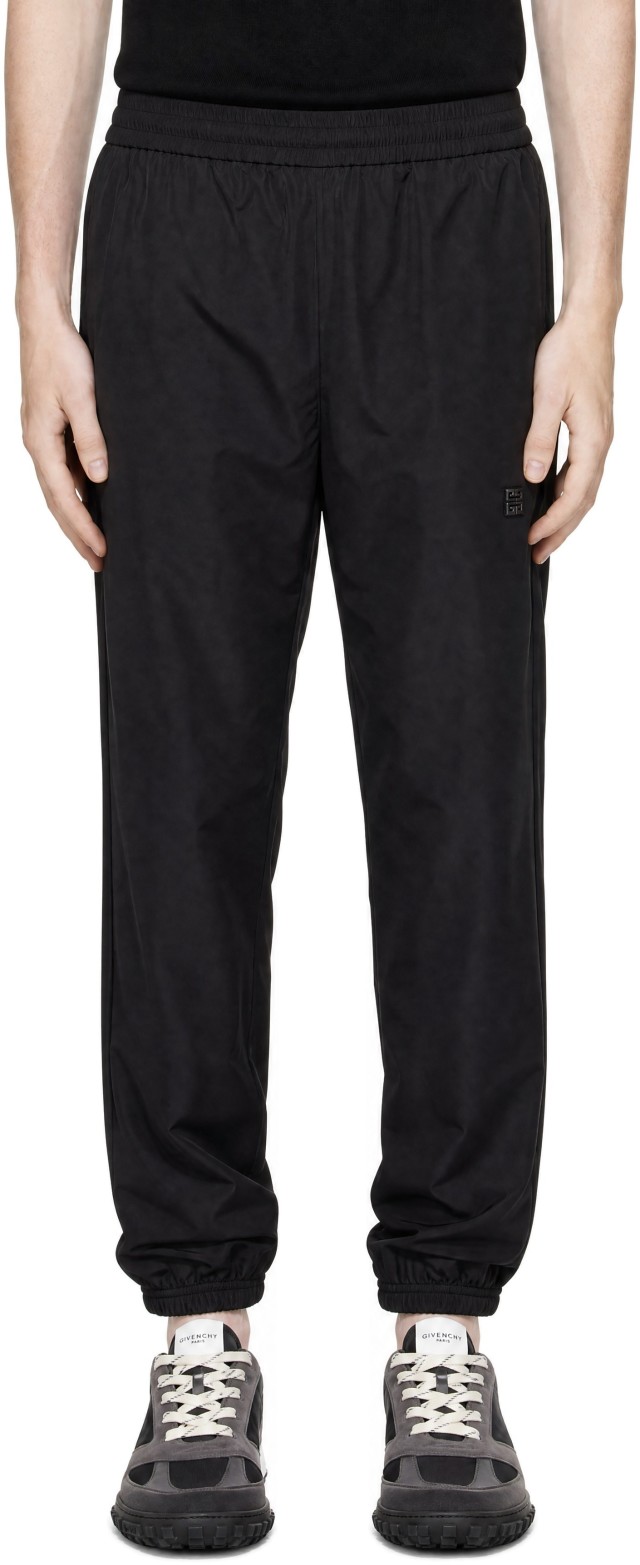 Givenchy: Black Casual Track Pants | SSENSE