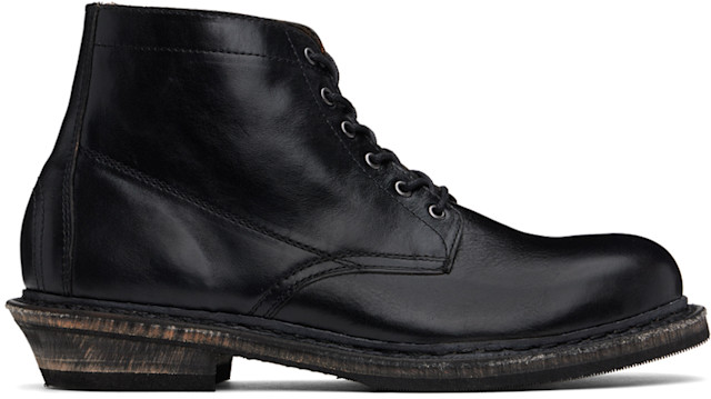 OUR LEGACY: Black Cortege Boots | SSENSE