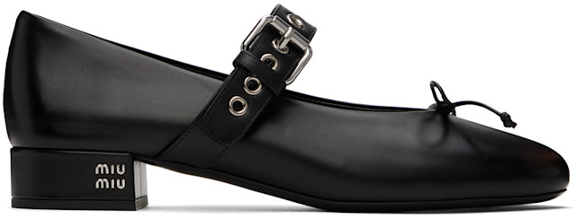 靴 Archive miumiu mary jane pumps heel Miu Miu: Black Mary Jane Heels | SSENSE Canada