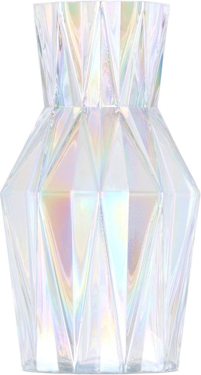 POLSPOTTEN: Glass Folds フラワーベース S | SSENSE 日本