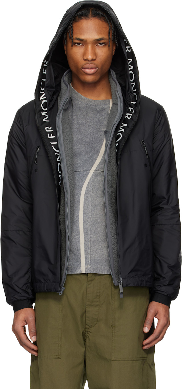 Moncler: Black Junichi Jacket | SSENSE