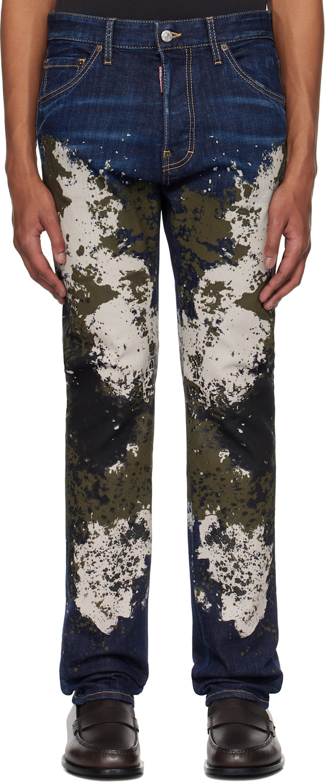 Dsquared2: Navy Cool Guy Jeans | SSENSE