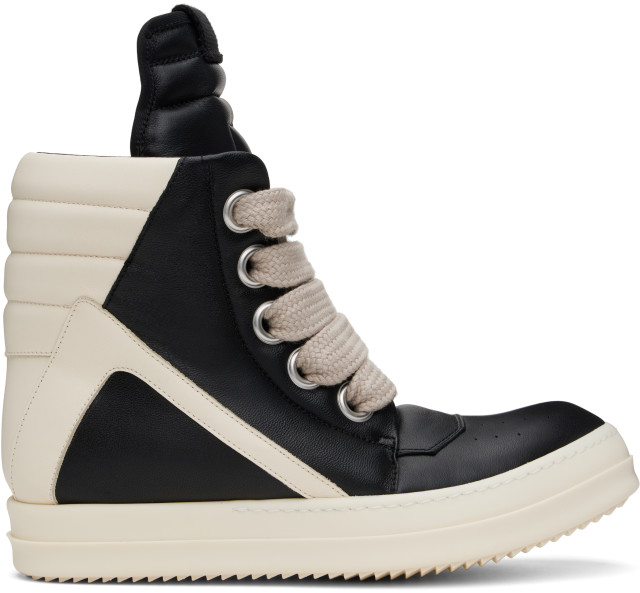 Rick Owens: Black & Off-White Hollywood Jumbolace Geobasket