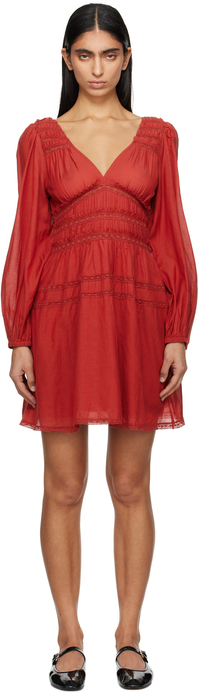red sequin prom dress Strappy-Back Tight Long Prom Dress with Sequin Print Red / 10