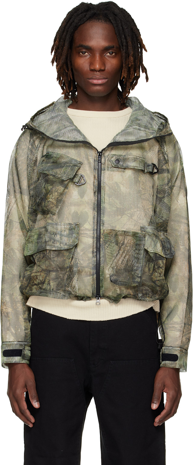 South2 West8: Khaki Bush Trek Jacket | SSENSE
