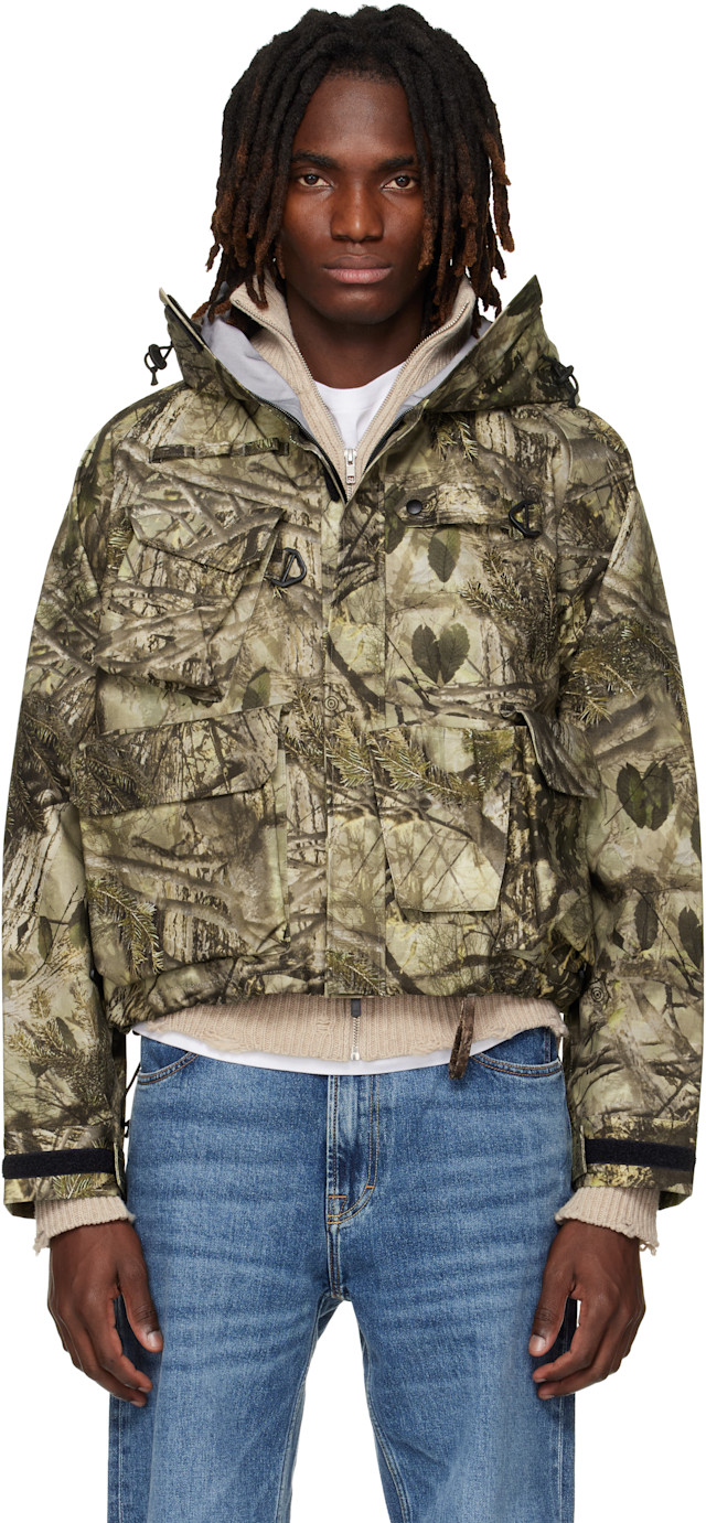 South2 West8: Khaki River Trek Jacket | SSENSE