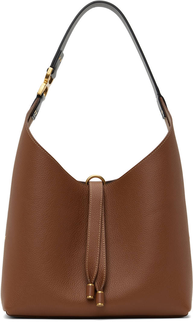 Chloé: Tan Small Marcie Tote | SSENSE Canada