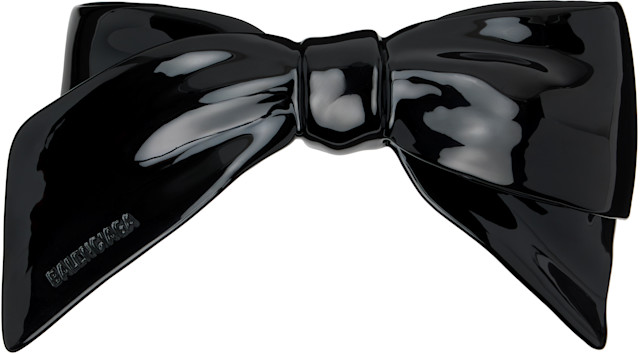 Balenciaga: Black Angie Hair Clip | SSENSE