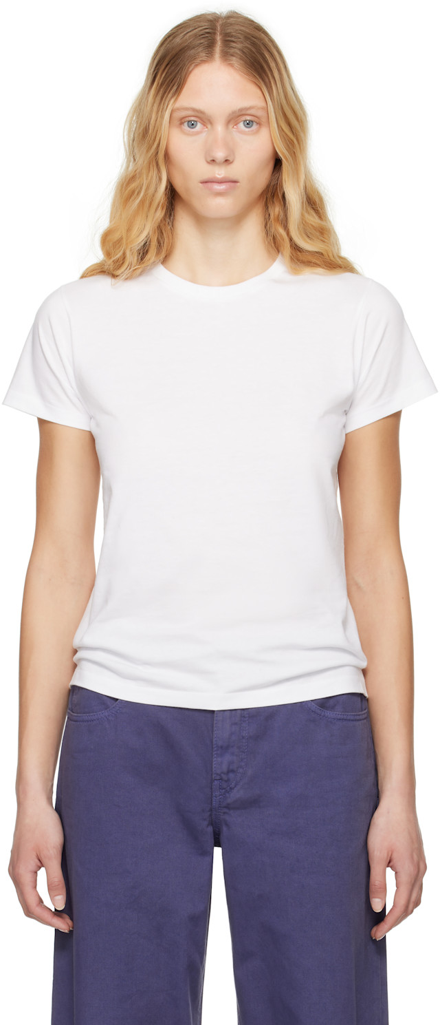 The Row: ホワイト Florie Tシャツ | SSENSE 日本