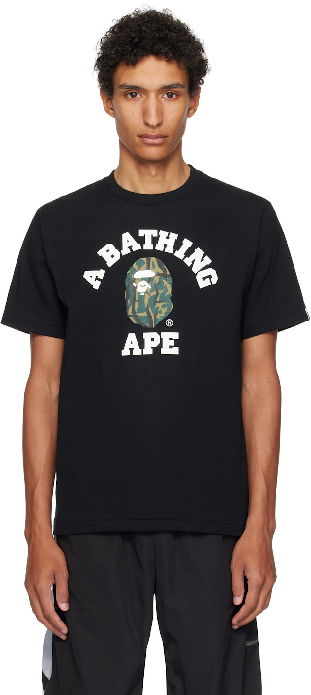 トップス COLOR CAMO COLLEGE TEE COLOR CAMO COLLEGE TEE | bape.com