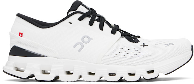 On: Off-White Cloud X 4 Sneakers | SSENSE