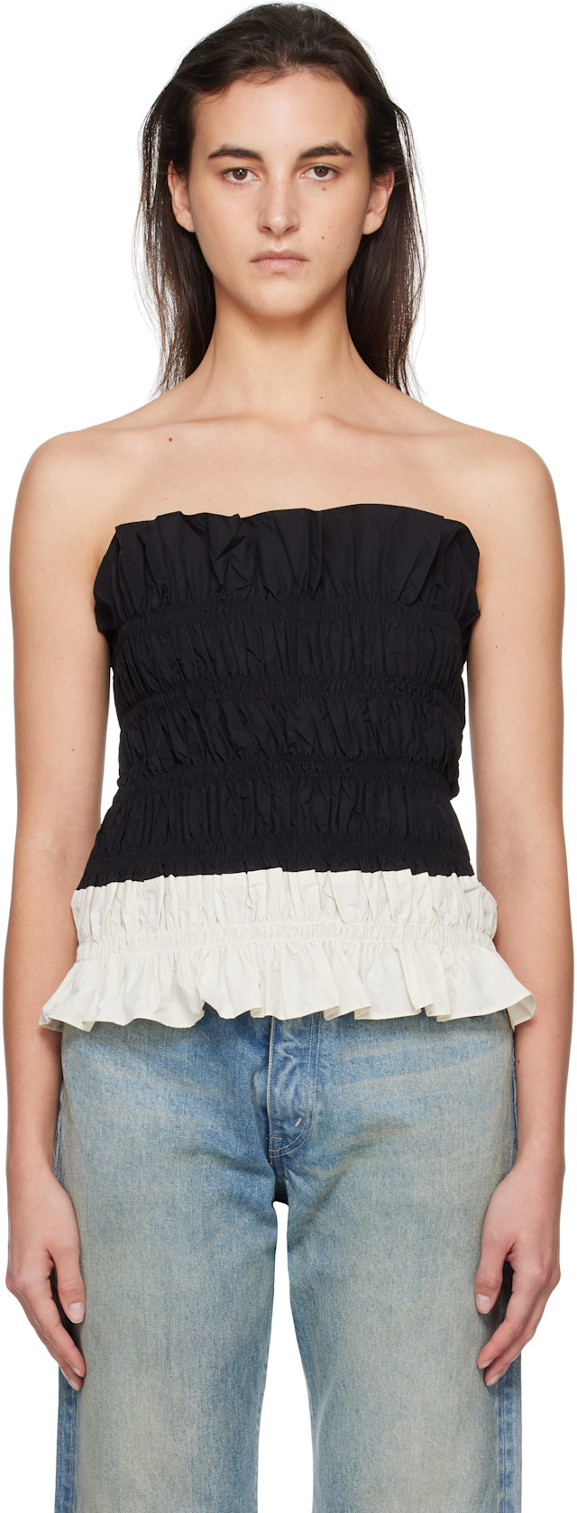 RIBB TOP / BLACK シシクイ　SHISHIKUI All – SHISHIKUI