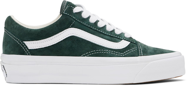 Vans: Green Premium Old Skool Sneakers | SSENSE Canada