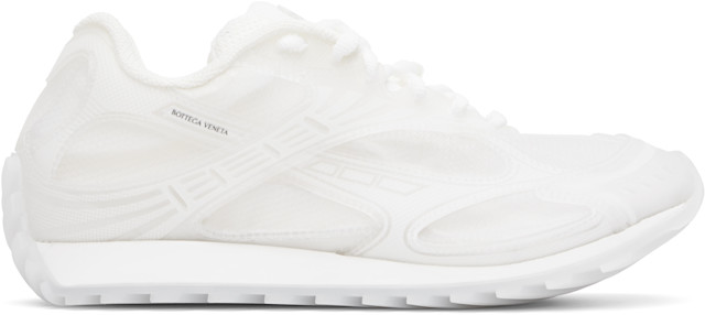 Bottega Veneta: White Orbit Sneakers | SSENSE