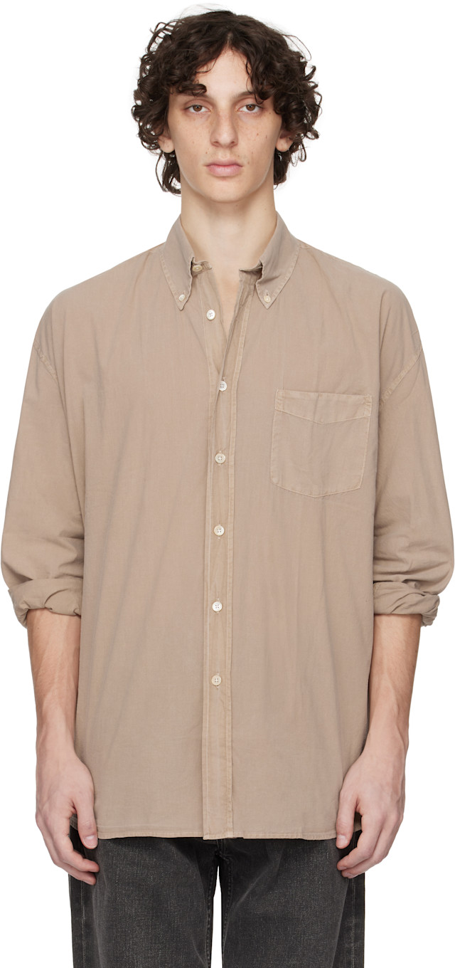 OUR LEGACY: Pink Borrowed BD Shirt | SSENSE