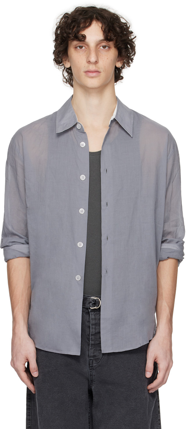 OUR LEGACY: Gray Beyond Shirt | SSENSE