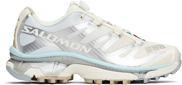 Salomon: Off-White & Blue XT-4 OG Sneakers | SSENSE Canada